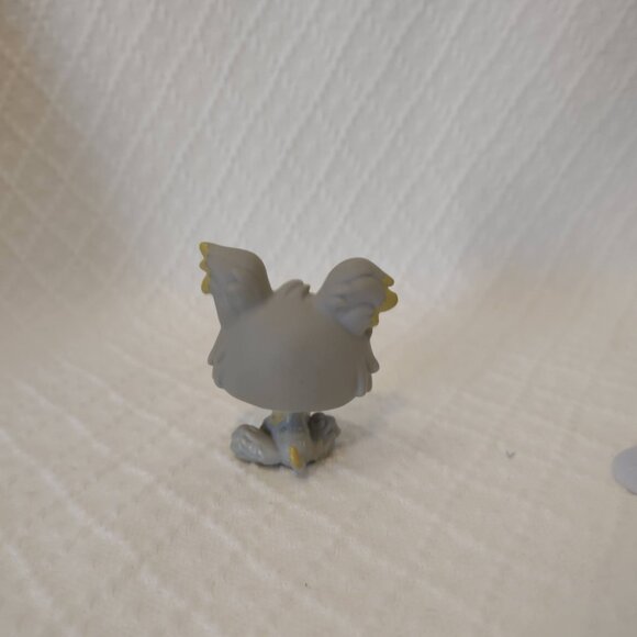 Vintage Littlest Pet Shop #883 Yorkie G2 with Original Frisbee - Picture 5 of 13